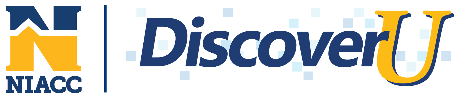 Official DiscoverU Logo - Blue